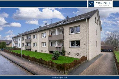 Bielefeld-Mitte: geräumig & gepflegt | 3-Zimmer-ETW | ca. 80 m² | neue EBK | Balkon | Garage