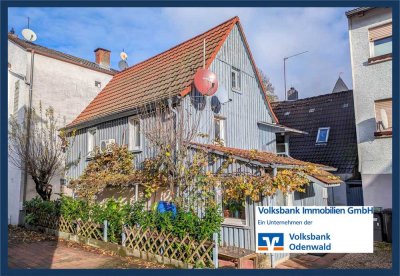 Kleines Haus in zentraler Lage von Erbach mit vielfältigen Nutzungsmöglichkeiten!