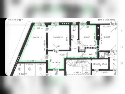 Tauschwohnung: Hamburg - 2 Zimmer mit Garten (Eimsbüttel)