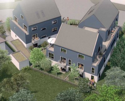 Erstbezug: Geräumige, geschmackvolle 5-Zimmer-Penthouse-Wohnung mit geh. Innenausstattung