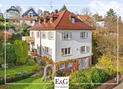 Familienparadies: Ein- bis Zweifamilienhaus mit Garten in begehrter Lage an der Gänsheide