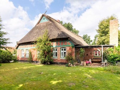 Reetdach-Bauernhaus zum Verlieben