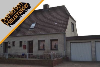 Gepflegte Doppelhaushälfte am Ortsrand von Nordhastedt, Kreis Dithmarschen