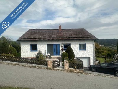 Einfamilienhaus in Höhenlage mit Donaublick in Vilshofen