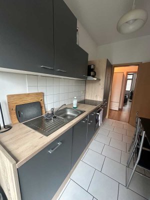 möblierte 2 Raum Wohnung mit Balkon Schlossberg