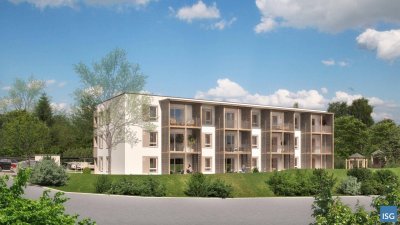 Teilmöblierte 3-Zimmer-Neubau-Wohnung in Mietkauf inkl. Carport