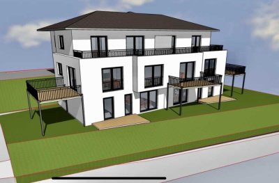 75 m² Wohnung mitten in Schotten zum Erstbezug