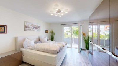 Exklusive 4,5-Zimmer-Eigentumswohnung direkt an der Schweizer Grenze +++ Rösch Immobilien