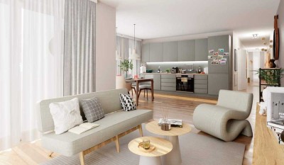 Eigentumswohnung mit sonniger Loggia und Gäste-WC