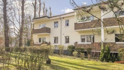 Helle Hochparterre-Wohnung mit Balkon in Sackgassenlage