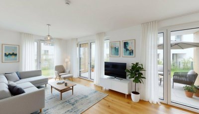 marena - Wohnen in Krems: 3-Zimmer-Wohnung mit Loggia und Eigengarten