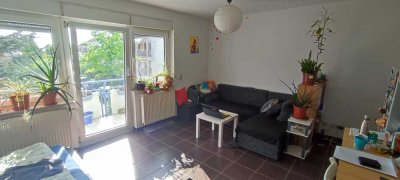 Lichtdurchflutete 1-Zimmer-Wohnung mit Balkon in Heidelberg