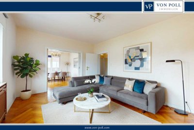 Helle Vierzimmerwohnung mit zwei Balkonen und eigener Garage – Ruhe und Stadtnähe perfekt vereint