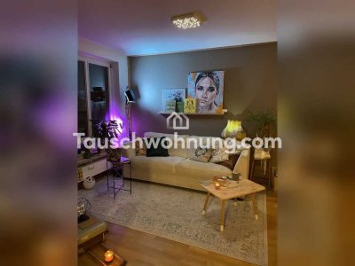 Tauschwohnung: 2 Balkon, ruhige Nachbarn, ein blühender Garten