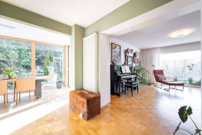 Modernisierte DHH in Ortsrandlage von Grenzach: mit 5 Zi., Wintergarten, Garten, Terrasse u. Balkon