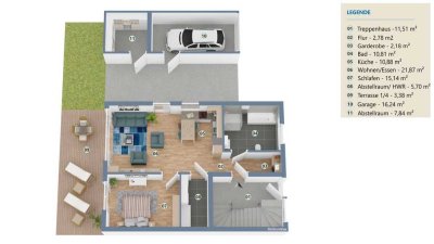 Erstbezug mit Balkon: stilvolle 2-Zimmer-Erdgeschosswohnung in Wesel