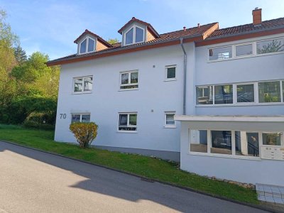 Attraktive 3-Zimmer-Dachgeschoss in Zentrumsnaher lage mit Balkon in Mosbach