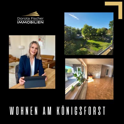 Sonnenuntergänge genießen: 4-Zimmer-Wohnung mit Süd-West-Terrasse am Königsforst