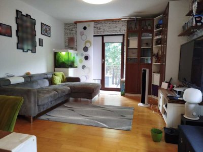 Ruhige 3-Zi.-Wohnung mit Balkon & Stellplatz in Linkenheim-Hochstetten