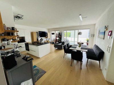 Provisionsfreie Familienwohnung inklusive hochwertiger Einbauküche und großem Süd-Balkon
