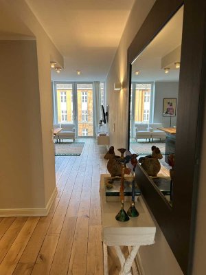 Wohnung im Atelierhaus Grindelhof (78m², möbliert)