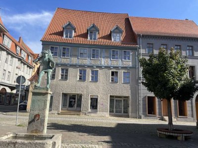 vermietete 3-Raumwohnung direkt am Holzmarkt im sanierten Fachwerk