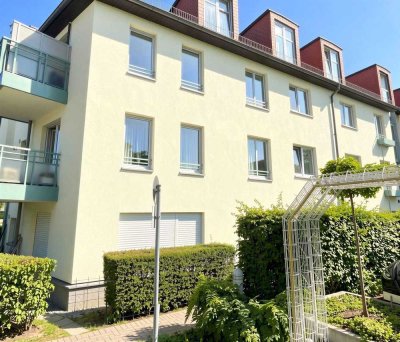 Mölkau - 4 Raumwohnung mit Balkon und Tiefgaragenstellplatz in ruhiger Lage