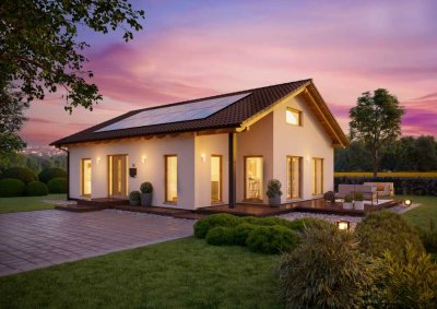 Barrierefreier Fertighaus-Bungalow: Wohlfühl-Raum, perfekt
geplant, zuverlässig gebaut