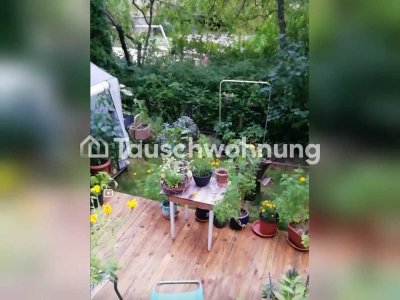 Tauschwohnung: Tausche 3 Zimmer mit eigenem Garten gegen 2-3 zentral