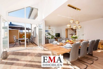 Stilvoll und nachhaltig: Modernes Einfamilienhaus mit sonnigem Gartenparadies