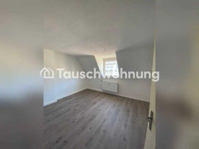 Tauschwohnung: Gemütliche Dachgeschosswohnung in der Innenstadt