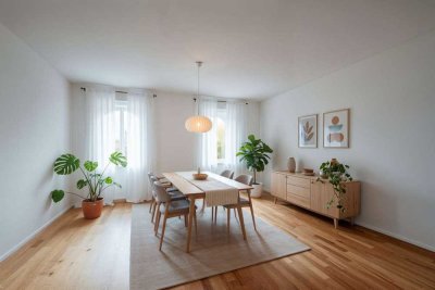 Außergewöhnliche Dachgeschosswohnung in denkmalgeschütztem Prachtbau in bester Lage von Mainz