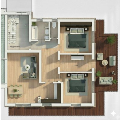 Ihre Pensionsvorsorge - 4 Zi. Wohnung in Erl mit unbefristeten Mietvertrag!