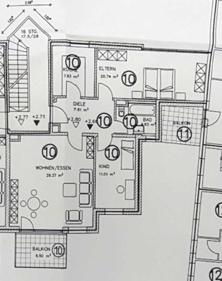 Gepflegte 3-Zimmer-Wohnung mit Balkon und EBK in Gersthofen