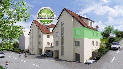 Moderne 2,5 Zimmerwohnung barierrefrei KfW 40 NH (WE9)