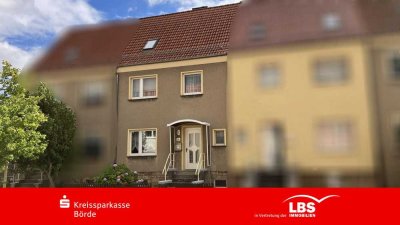Solides Reihenhaus mit Garten!