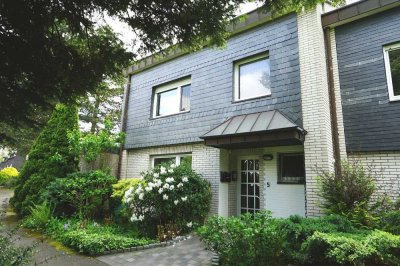 Top-Lage von Leverkusen-Schlebusch: Reihenendhaus mit Garage am Leimbacher Berg !