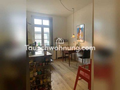 Tauschwohnung: Sonnige, günstige Wohnung in Schleußig