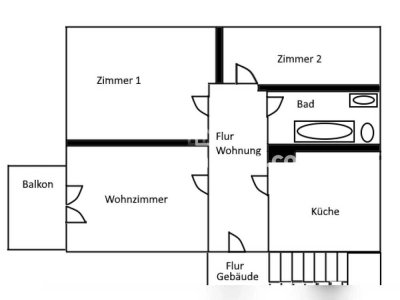 Tauschwohnung: Gemütliche Innenstadt-nahe Wohnung in ruhiger Lage