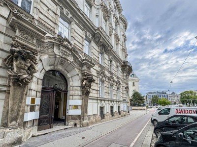 4,5-Zimmer Erstbezug | 3 Bäder | Repräsentativer Altbau am Schwarzenbergplatz
