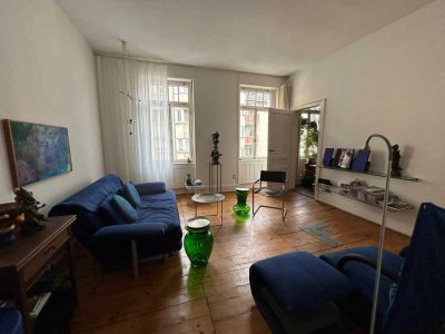 Schöne 3-Zimmer-Altbauwohnung nah am zukünftigen Kulturcampus im beliebten Bockenheim