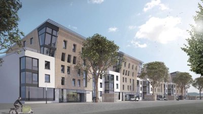 Exklusive Penthaus-Wohnung mit Einbauküche, Galerie, Dachterrasse, Balkon und toller Aussicht!