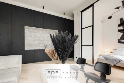 Designer Loft trifft Altbaucharme – Exklusives Wohnen in einer denkmalgeschützten Altbauperle