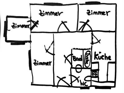 Tauschwohnung: Gartenwohnung in Babelsberg