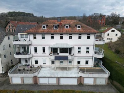 Wunderschöne Wohnung mit großem Balkon und Garage in gepflegtem Mehrparteienhaus in Witzenhausen