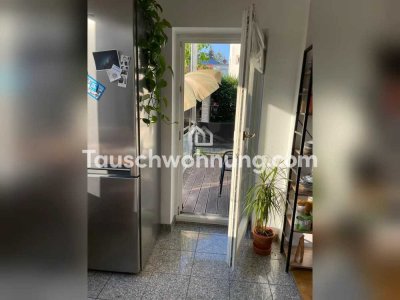 Tauschwohnung: Biete schöne EG-2RW, suche schöne Whg. in höherem Geschoss