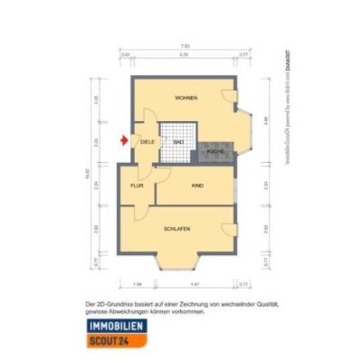 3-Raum-Wohnung in Halle (Saale). - Diemitz