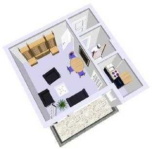 Tolle 1-Zimmer Wohnung mit großem Balkon ,ab sofort verfügbar!