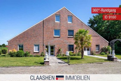 Frisch renovierte Oberwohnung in Landidylle