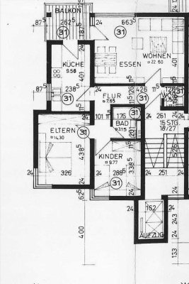 Erstbezug nach Sanierung: ansprechende 3-Zimmer-Wohnung mit EBK und Balkon in Remseck und TG